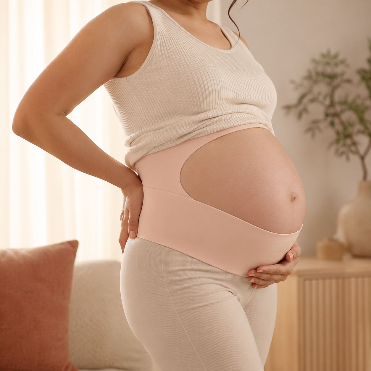 WobbleBump - Soft Pregnancy Belly Support Band