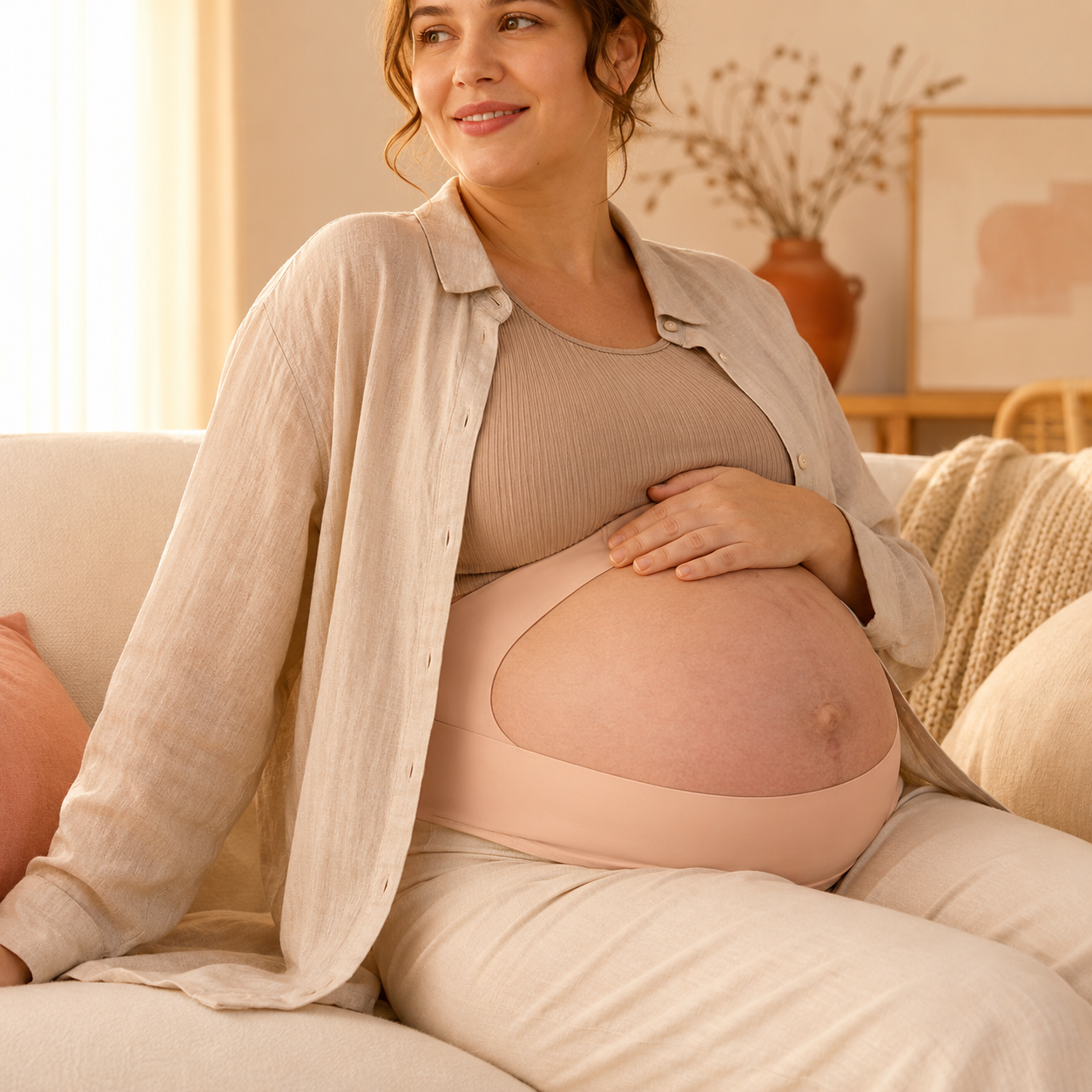 WobbleBump - Soft Pregnancy Belly Support Band