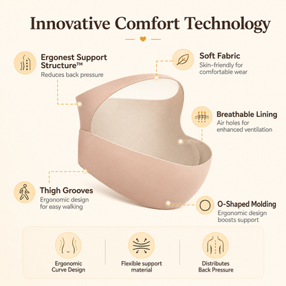 WobbleBump - Soft Pregnancy Belly Support Band